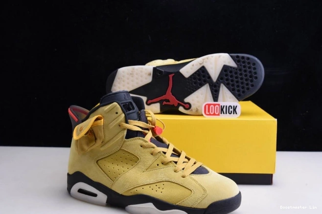 Boostmaster lin JORDAN X YELLOW AIR 6 CN1084-300 TRAVIS SCOTT 0819